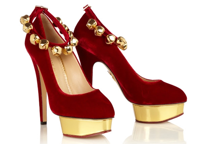 Modne noworoczne buty 2014, zdjęcie