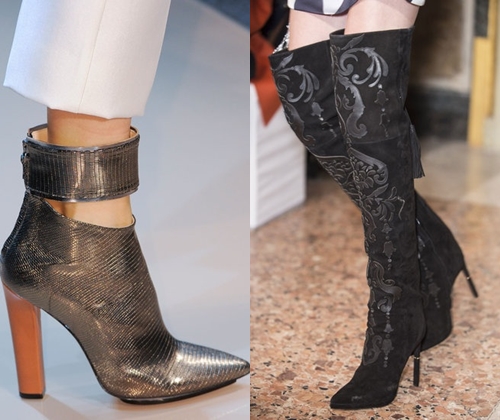 Modne damskie botki i buty, jesień zima 2015-2016 (zdjęcie) 