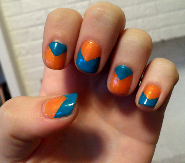 Modny duet: dwukolorowy manicure jako trend zimy 2016-2017
