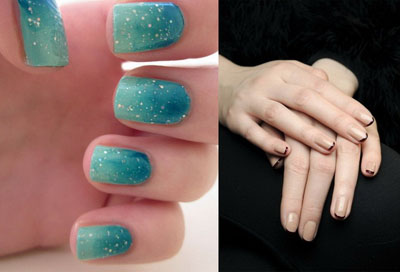 Modny francuski manicure 2015, fotografia najmodniejszego manicure-francuskiego