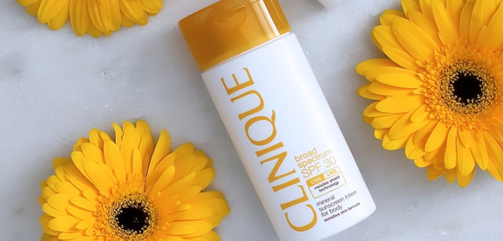 Niewidoczna ochrona: garbniki Clinique Mineral Sunscreen