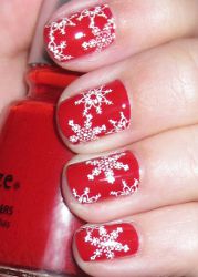 Noworoczny manicure 2011 Noworoczny manicure 2011