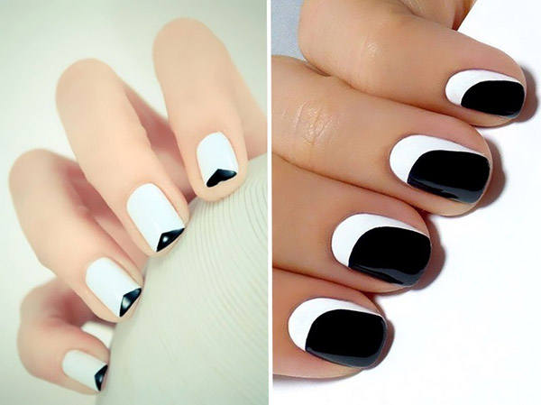 Stylowy minimalizm: manicure monochromatyczny - trend-2016