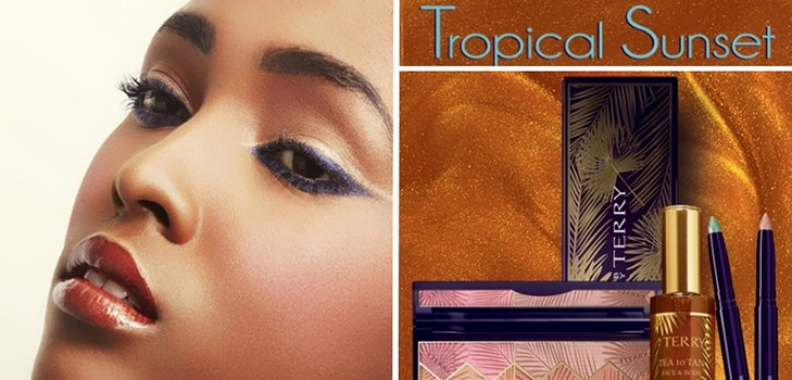 Ciepły letni blask: kolekcja ozdobna Terry Tropical Sunset