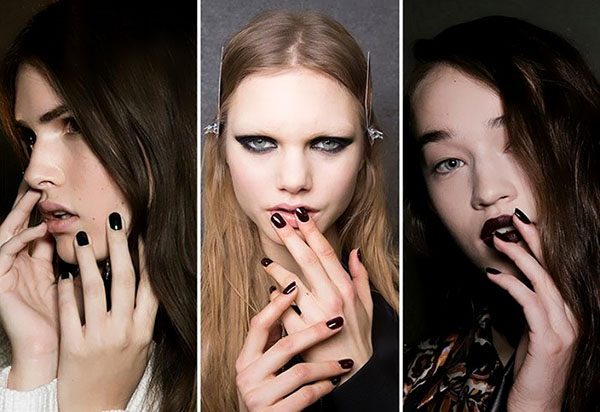 Trzy popularne trendy na jesieni manicure-2016