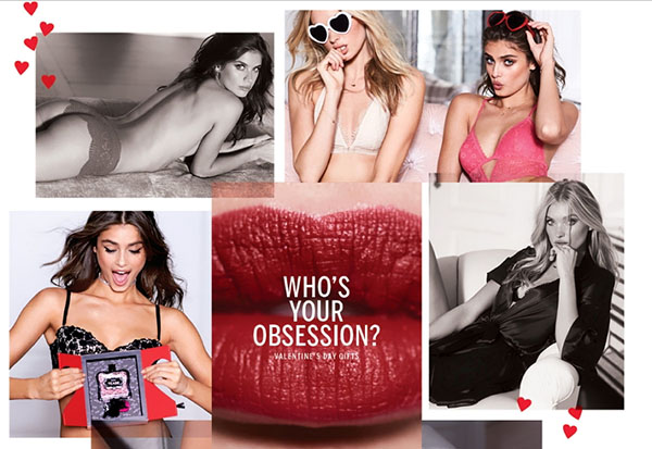 Do najpiękniejszych kolekcji bielizny Victoria's Secret Valentine's 2017