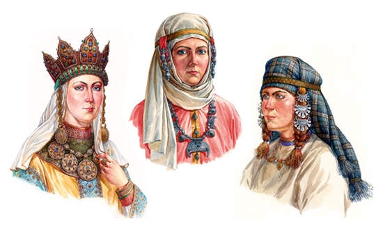 Ancient Rus odzież