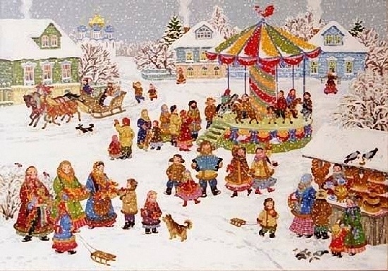 Jak narysować Shrovetide? Narysuj wiosenny wypoczynek z dziećmi