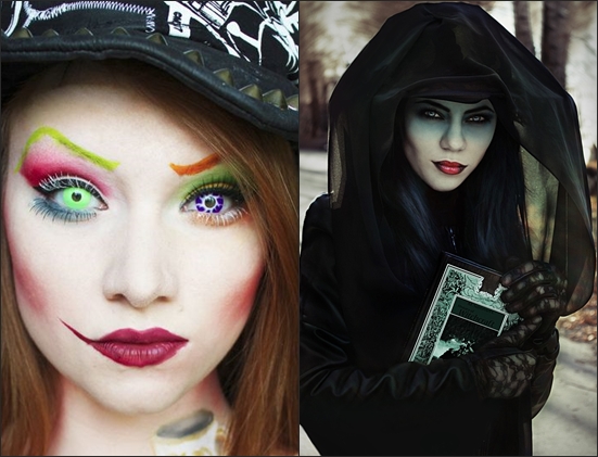 Jak stworzyć obraz czarownicy na Halloween