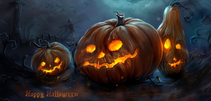 Podczas obchodzenia święta Halloween 2016