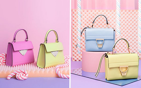 Torebki na słodycze Coccinelle na nudną wiosnę: linia Candy Pop