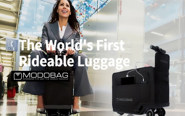 Modobag do żywych podróży: pierwsza zmotoryzowana walizka