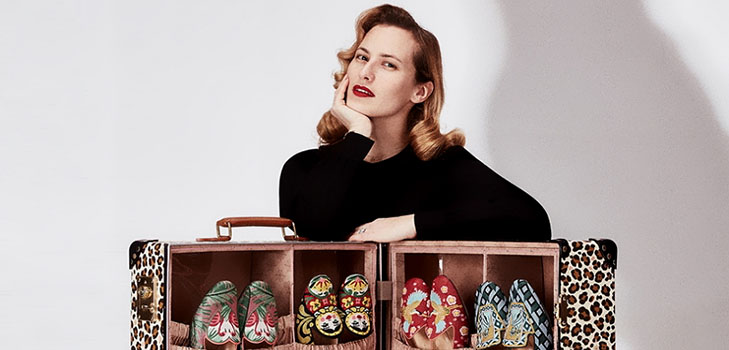 Czas na wakacje: podróżna kolekcja Globe-Trotter x Charlotte Olympia