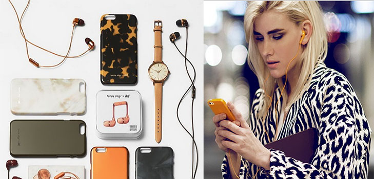 Szwedzki duet: kolekcja akcesoriów Happy Plugs x H & M