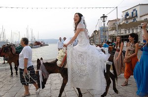 Ślub w greckim stylu