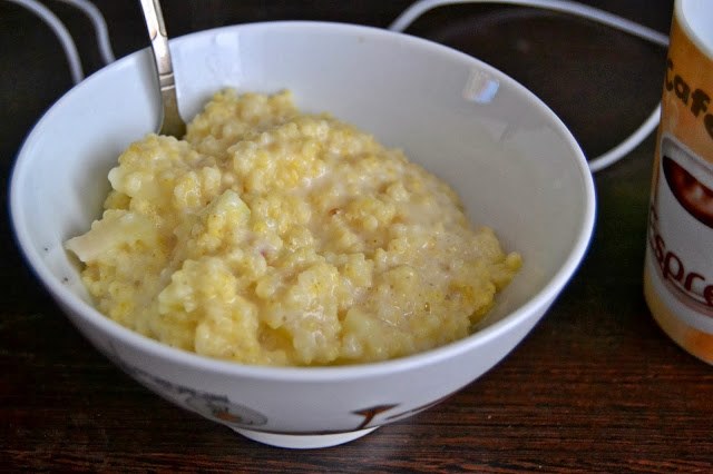 trzcina z ziemniakami