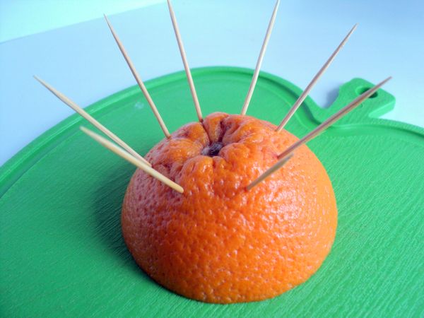 Piękne serwowanie i serwowanie owoców