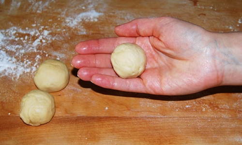 Jak upiec ciasta z ziemniakami w piecu - krok po kroku, przepis na zdjęcie Zdjęcie przepisu placki z ziemniakami