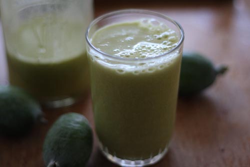 Kompot z feijoa, przepis ze zdjęciem