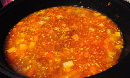 Lagman - przepis w języku uzbeckim