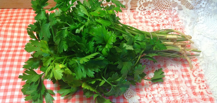 Przepis na świeżą pietruszkę na zimę