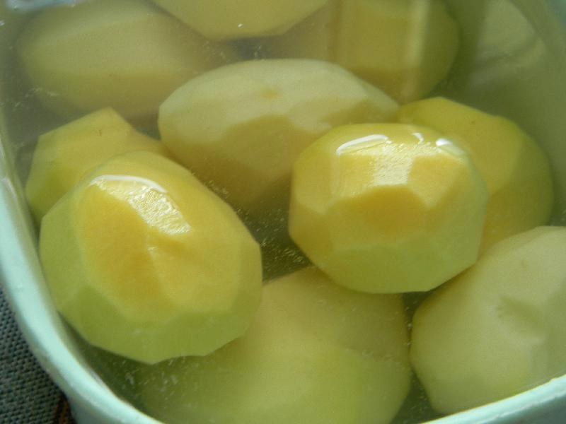 polerowane ziemniaki