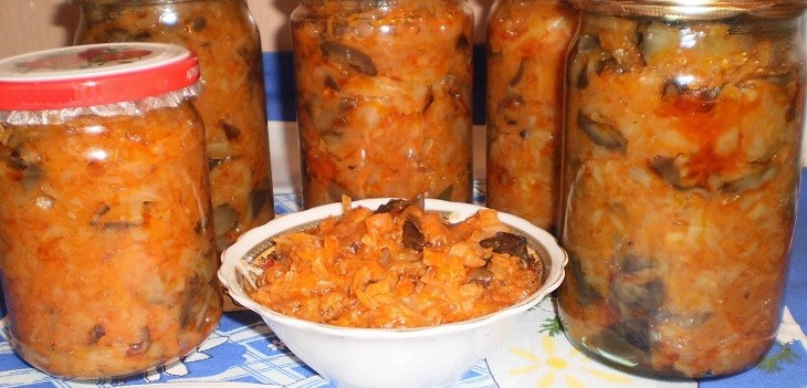 Mushroom hodgepodge: przepis na zimę