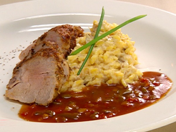 Risotto z wieprzowiny