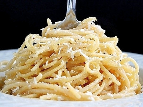 Spaghetti z serem