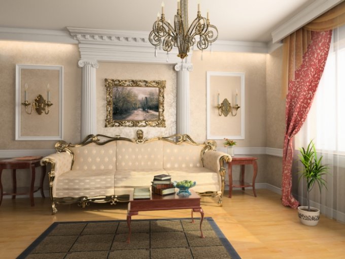 Klasyczny salon Klasyczny salon