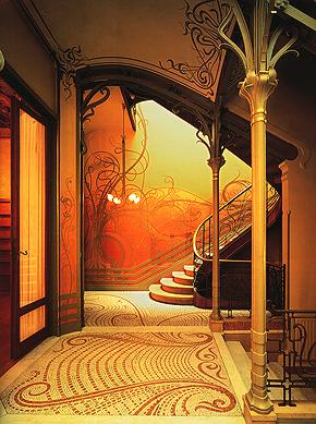 Art Nouveau we wnętrzu
