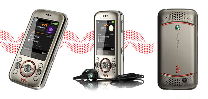 Sony Ericsson Walkman W395 Telefon komórkowy